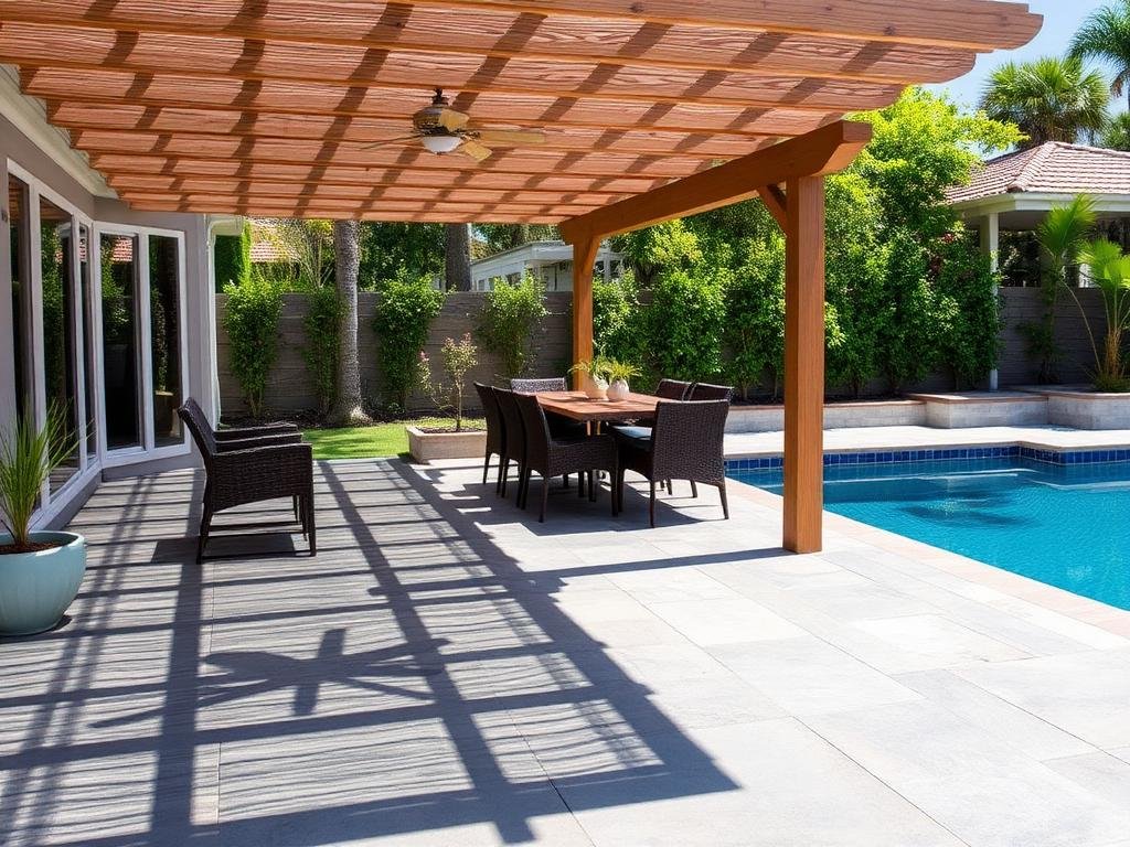 Outdoor paving and alfresco tiling